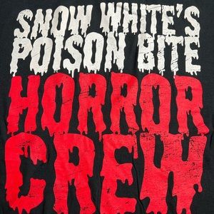 Snow Whites Poison Bite Horror Crew Band Tee